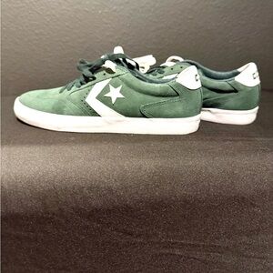 Converse Checkpoint Pro OX Unisex Green and White Low Top Sneakers